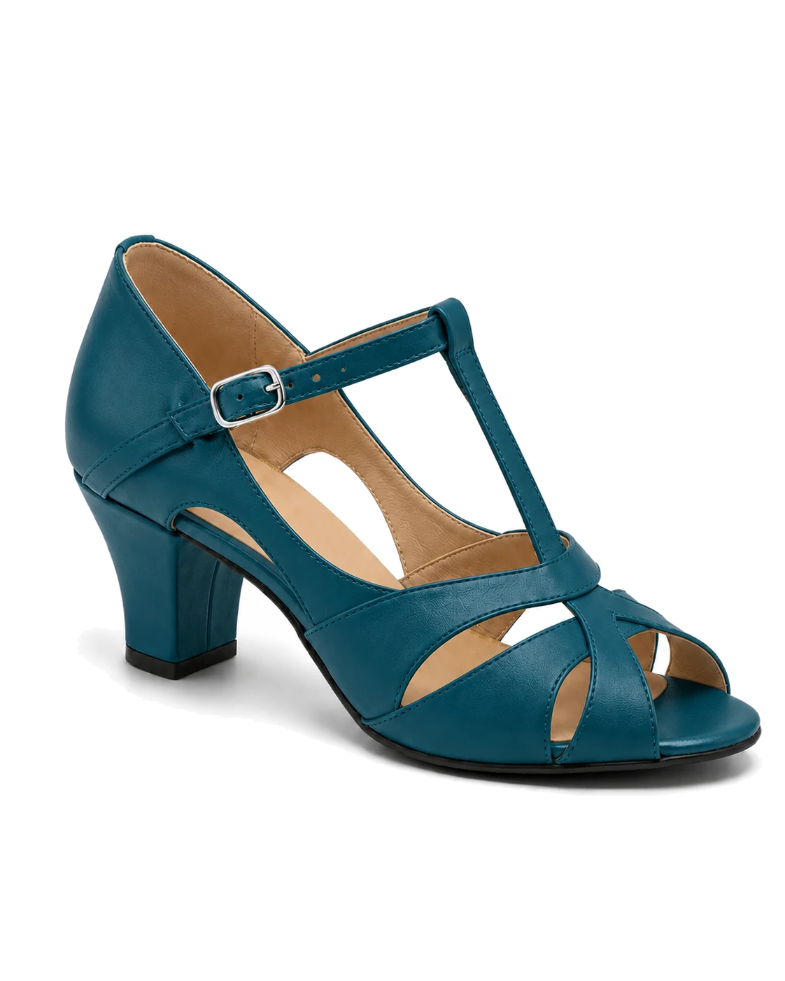 Sandália Feminina para Dança Salto 6 cm Pra Dança · Verde · 172 — foto do produto