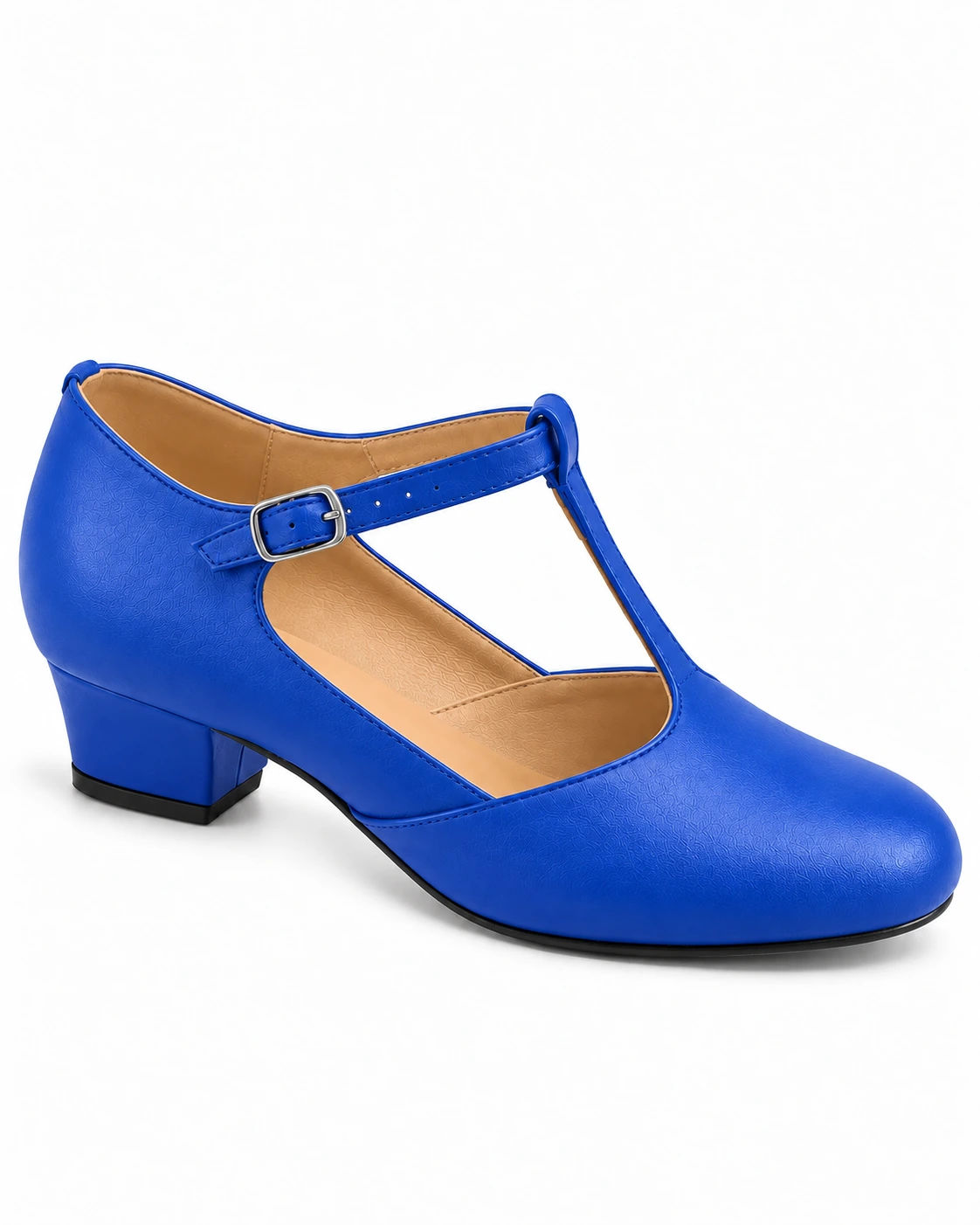 Sapato Boneca Feminino para Dança Salto 3 cm Pra Dança · Azul · 126 — foto do produto
