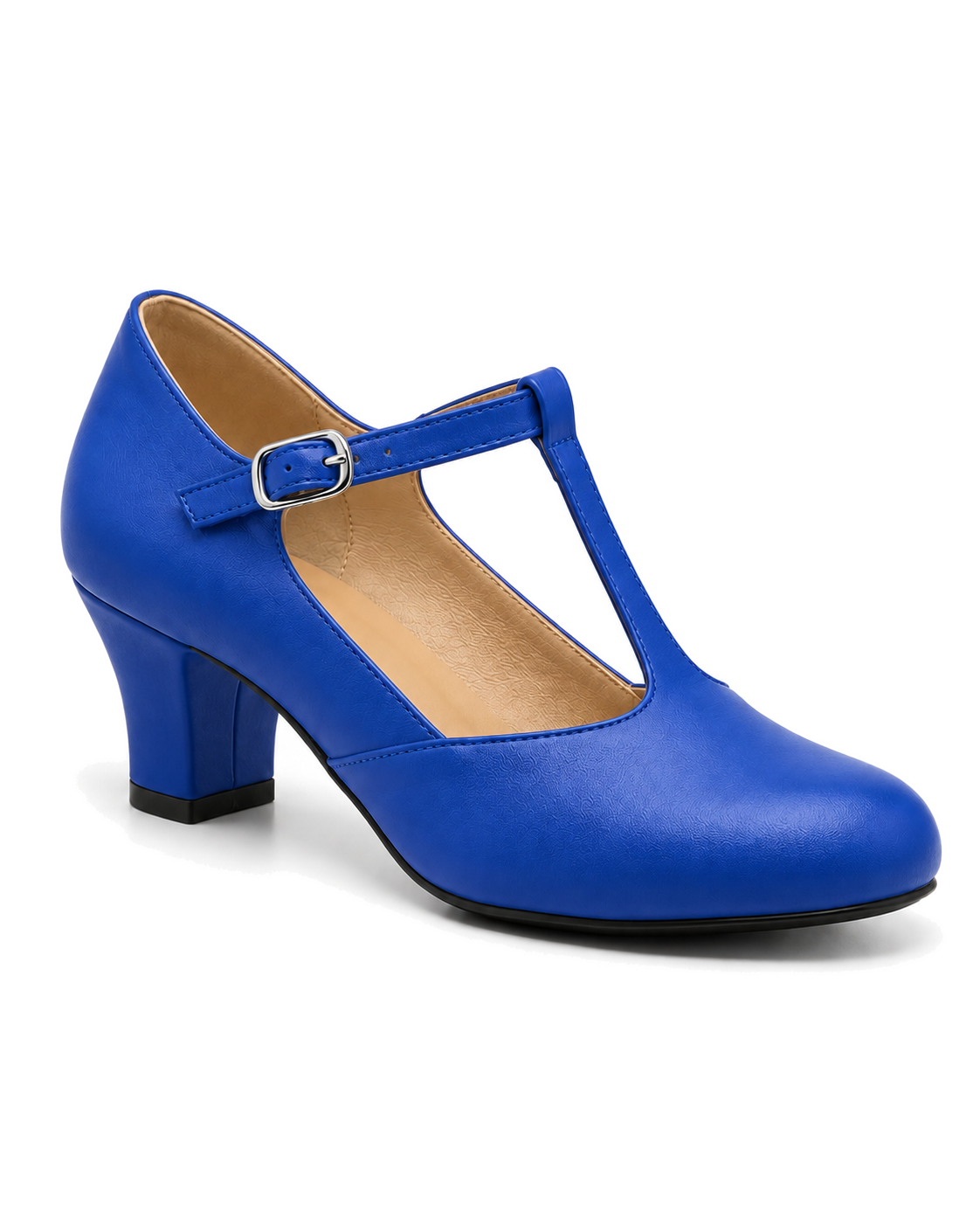 Sapato Boneca Feminino para Dança Salto 6 cm Pra Dança · Azul · 165 — foto do produto