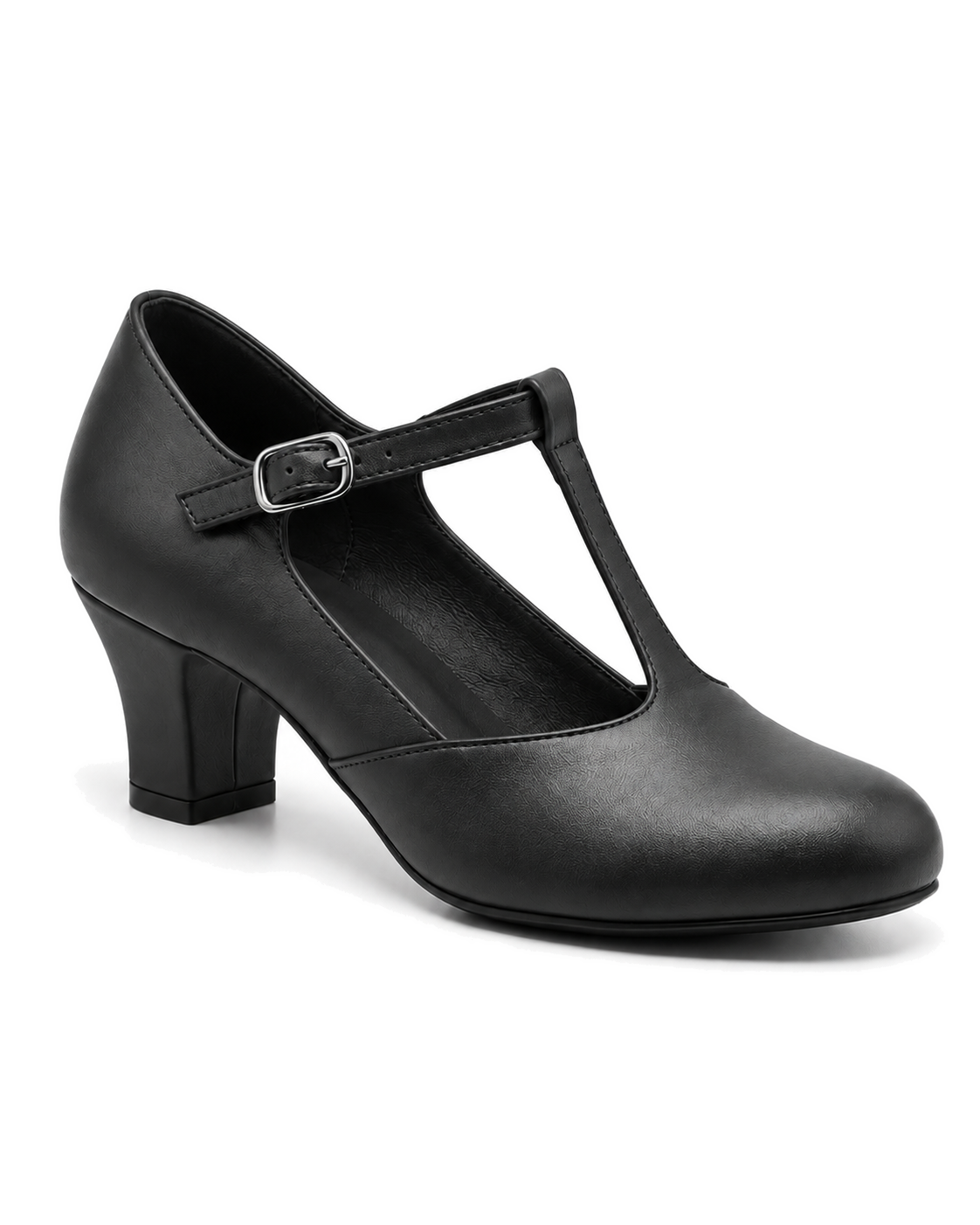 Sapato Boneca Feminino para Dança Salto 6 cm Pra Dança · Preto · 165 — foto do produto