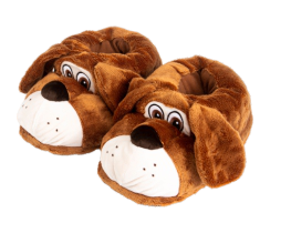 Pantufa Cão 3D Fênix · Caramelo · 12003