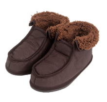 Pantufa Nobuk Fênix · Marrom · 1409