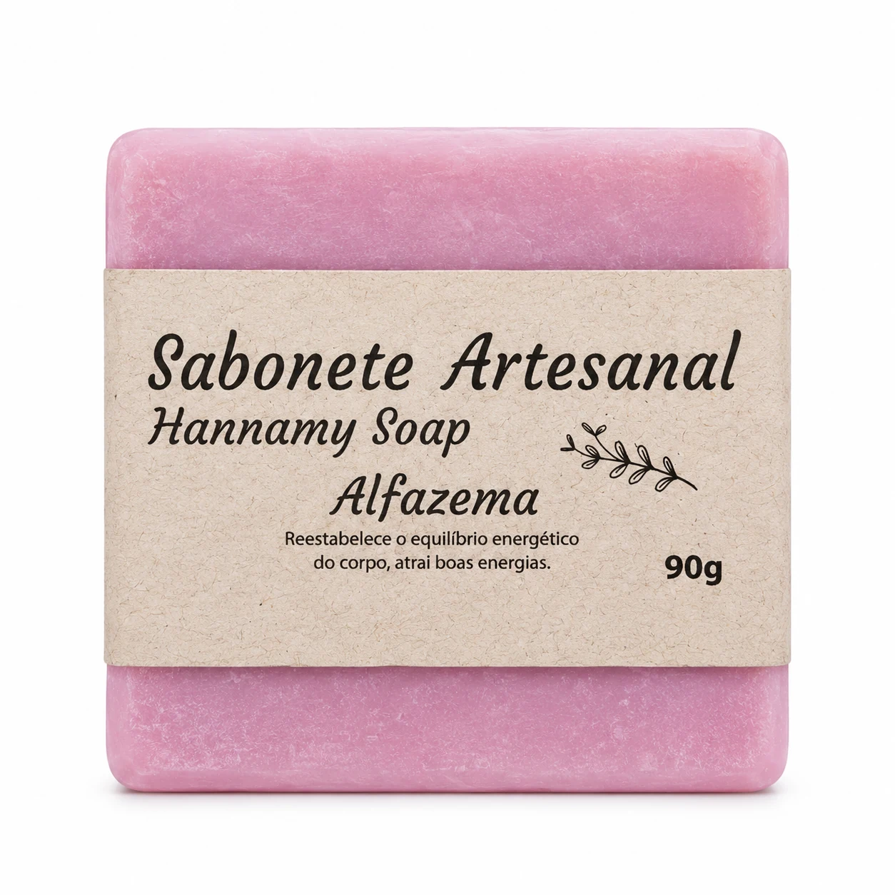 Sabonete artesanal 90 g Hannamy Soap · Alfazema — foto do produto
