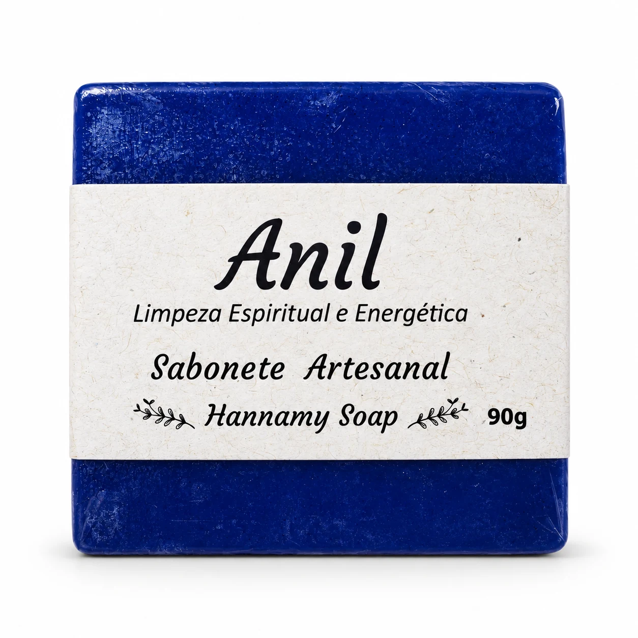 Sabonete artesanal 90 g Hannamy Soap · Anil — foto do produto