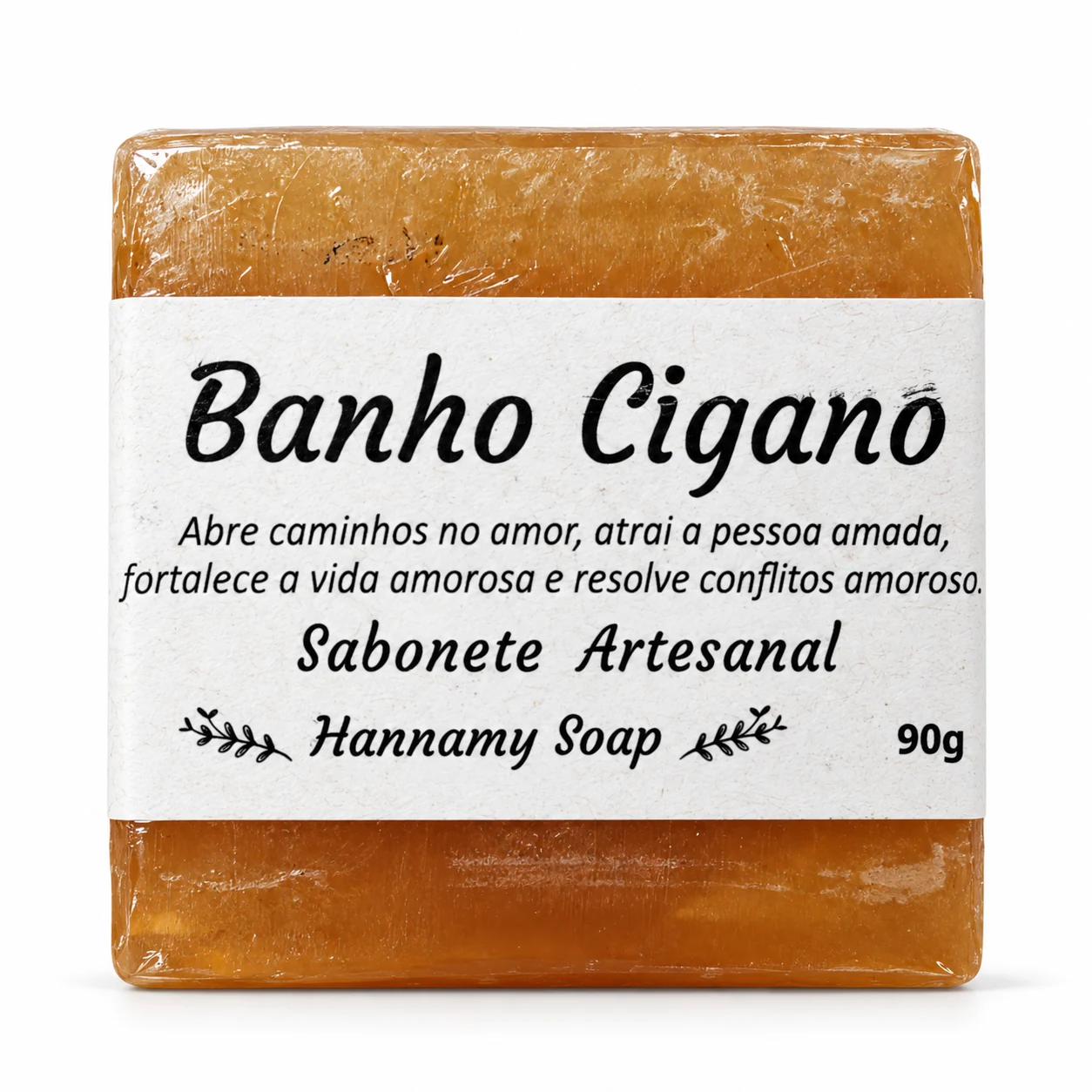 Sabonete artesanal 90 g Hannamy Soap · Banho cigano — foto do produto