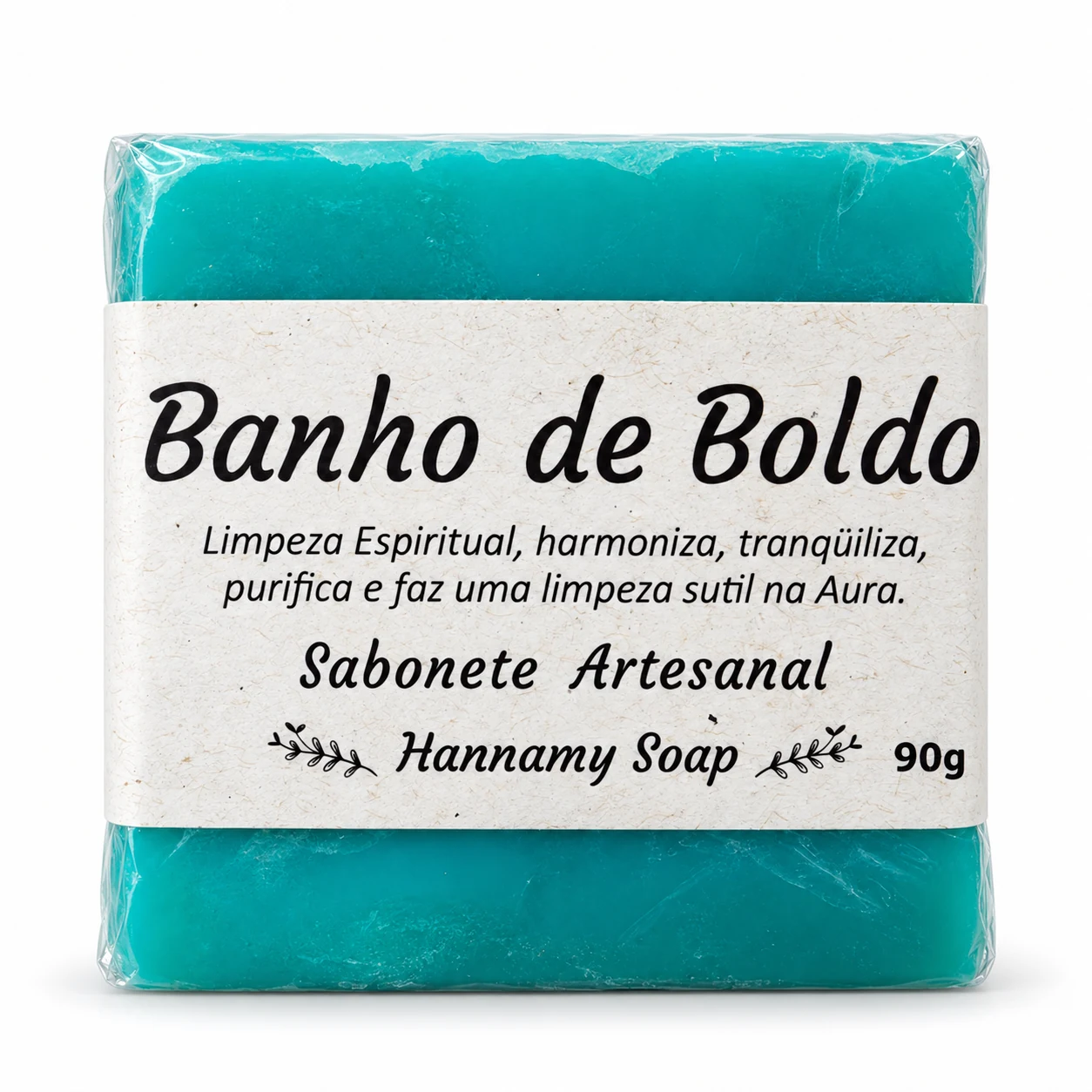 Sabonete artesanal 90 g Hannamy Soap · Banho de Boldo — foto do produto