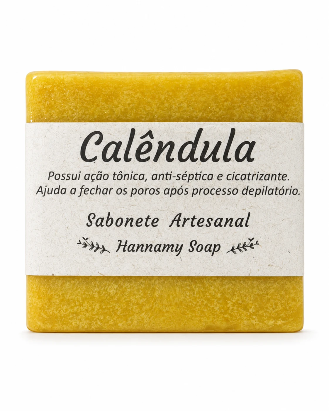 Sabonete artesanal 90 g Hannamy Soap · Calêndula — foto do produto