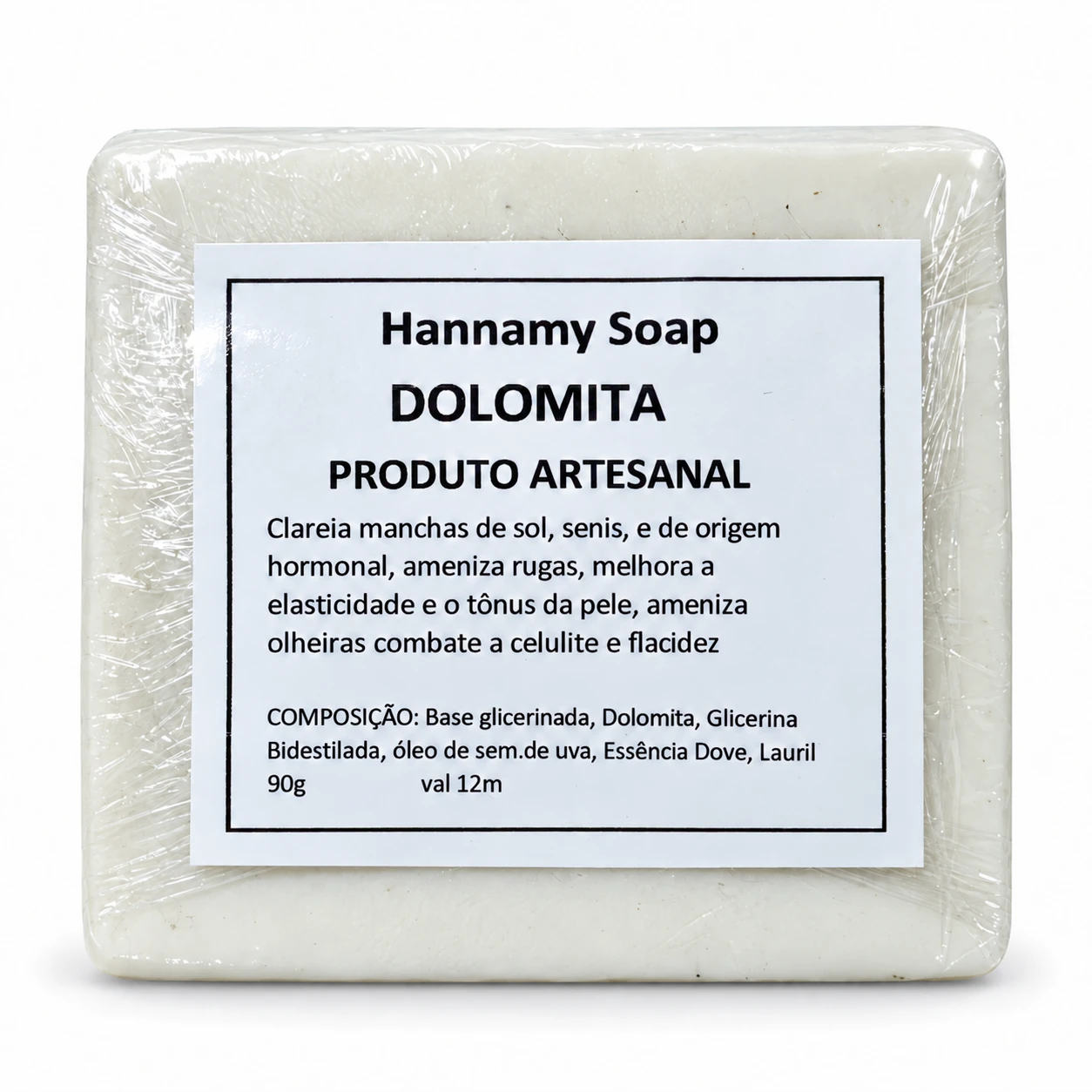 Sabonete artesanal 90 g Hannamy Soap · Dolomita — foto do produto