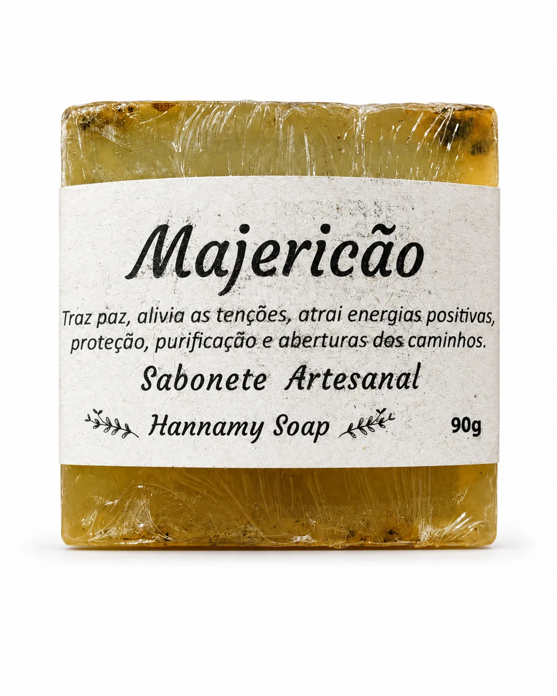 Sabonete artesanal 90 g Hannamy Soap · Manjericão — foto do produto