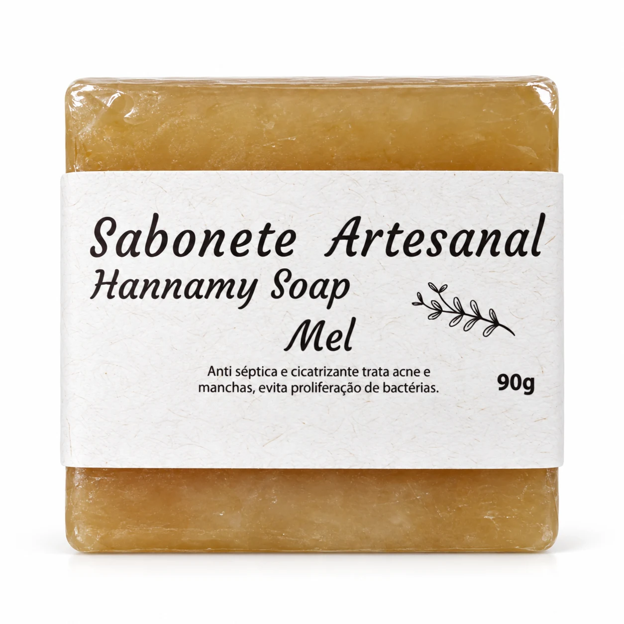 Sabonete artesanal 90 g Hannamy Soap · Mel — foto do produto