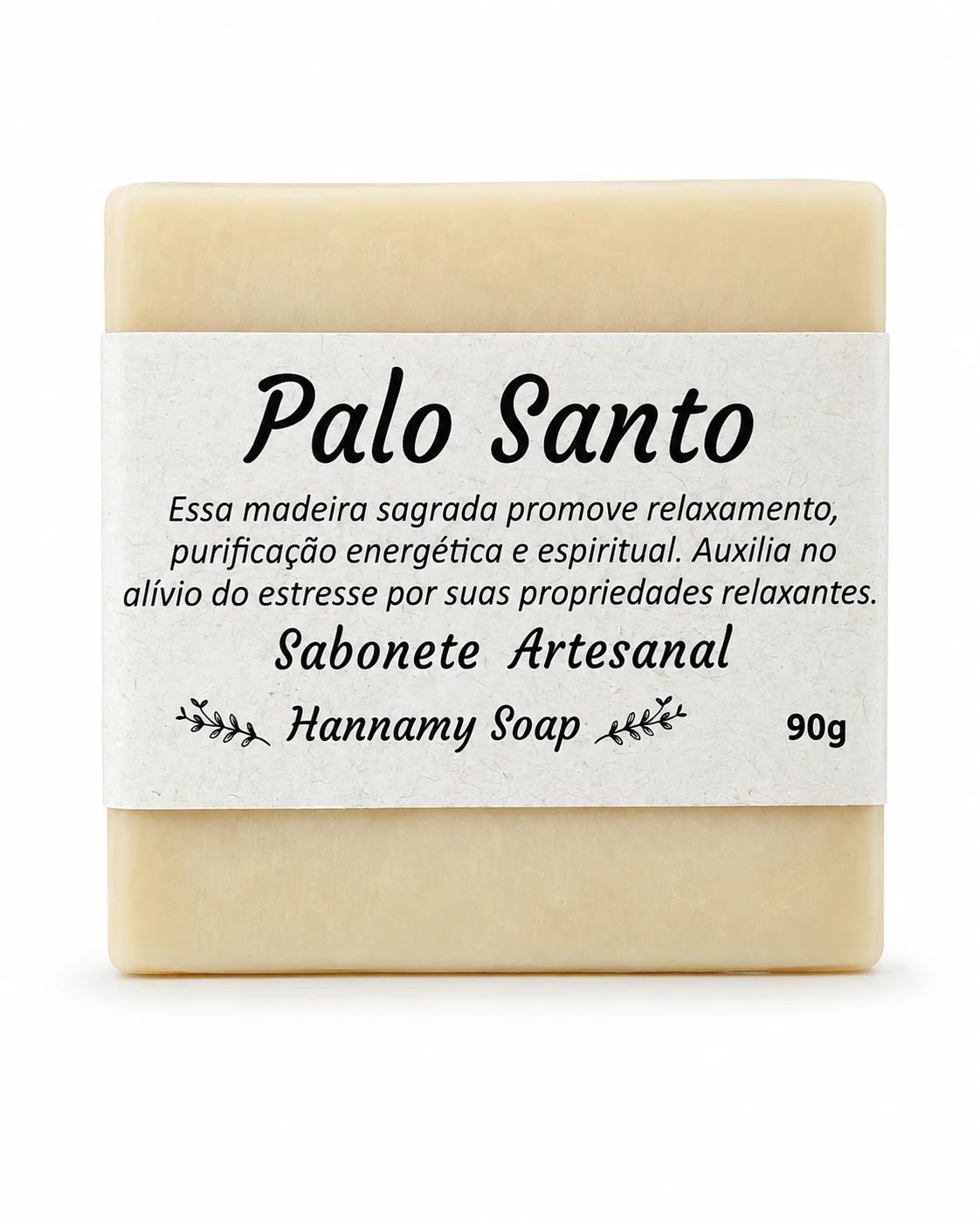 Sabonete artesanal 90 g Hannamy Soap · Palo Santo — foto do produto
