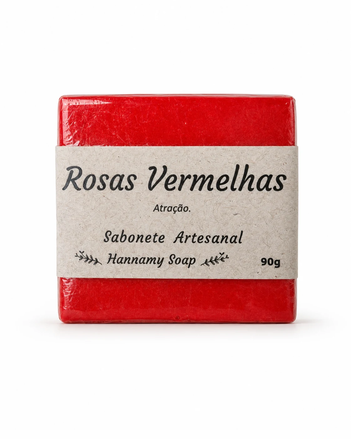 Sabonete artesanal 90 g Hannamy Soap · Rosas Vermelhas — foto do produto