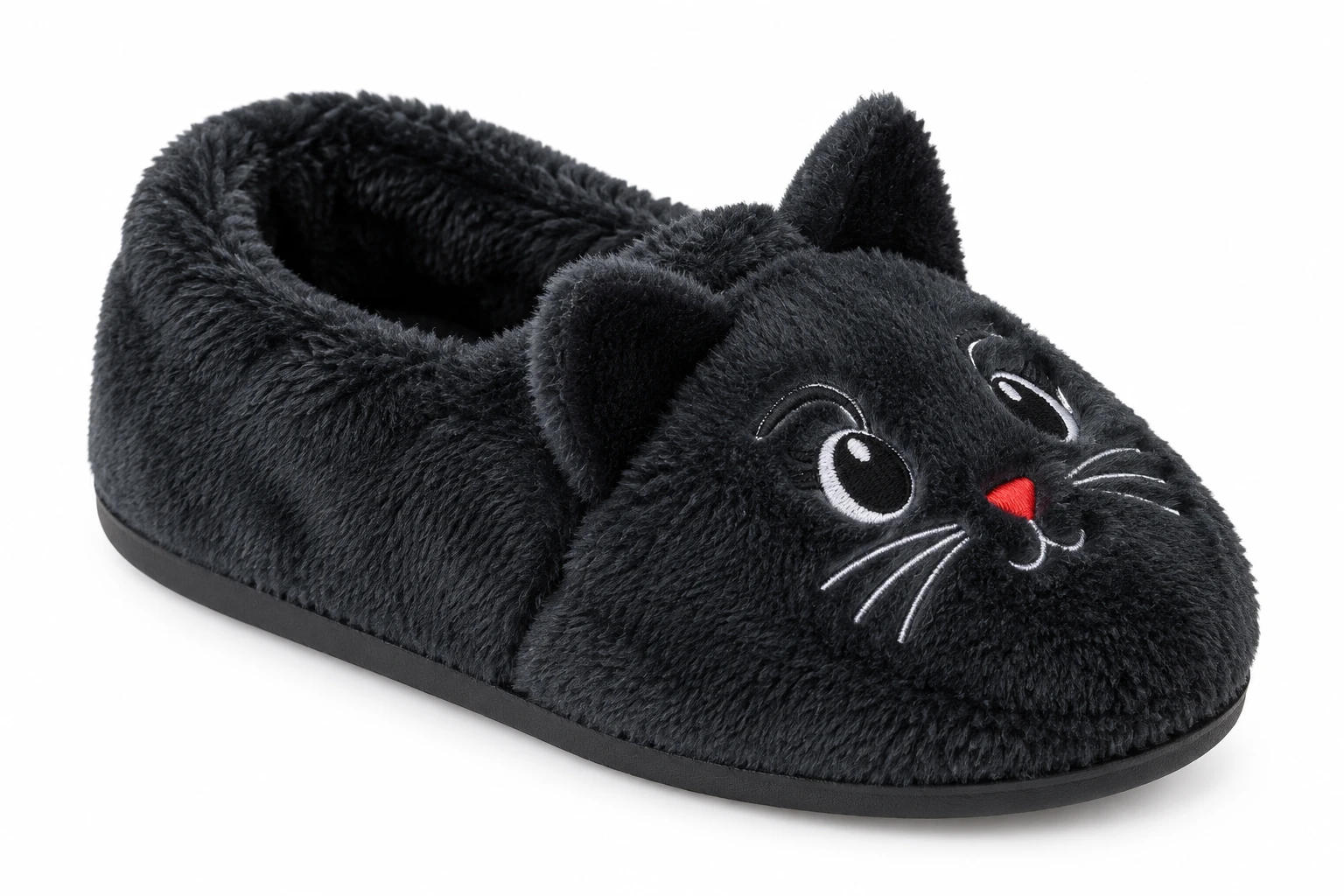 Pantufa Infantil Gatinho Katurê · Preto · 508 — foto do produto