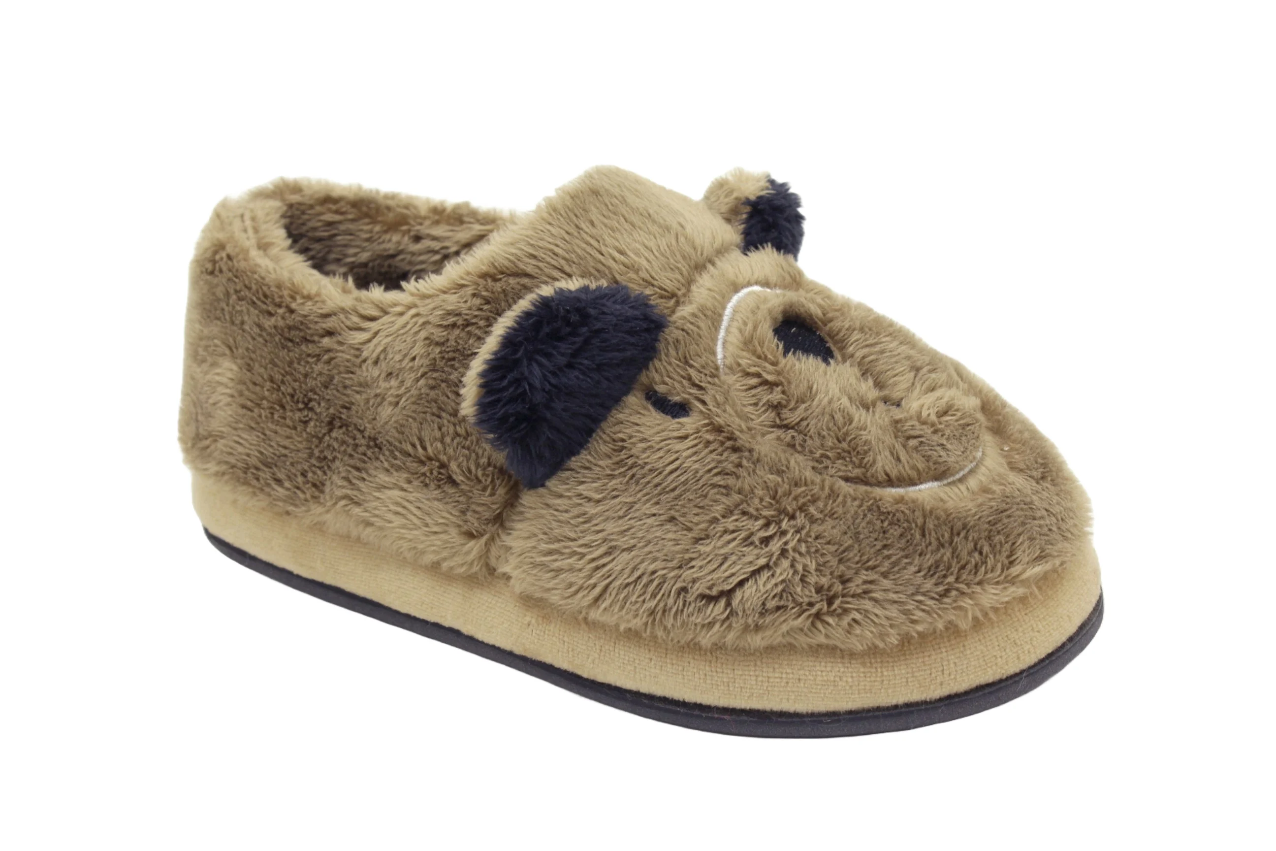 Pantufa Infantil em Pelo Katurê · Caramelo · 508 — foto do produto