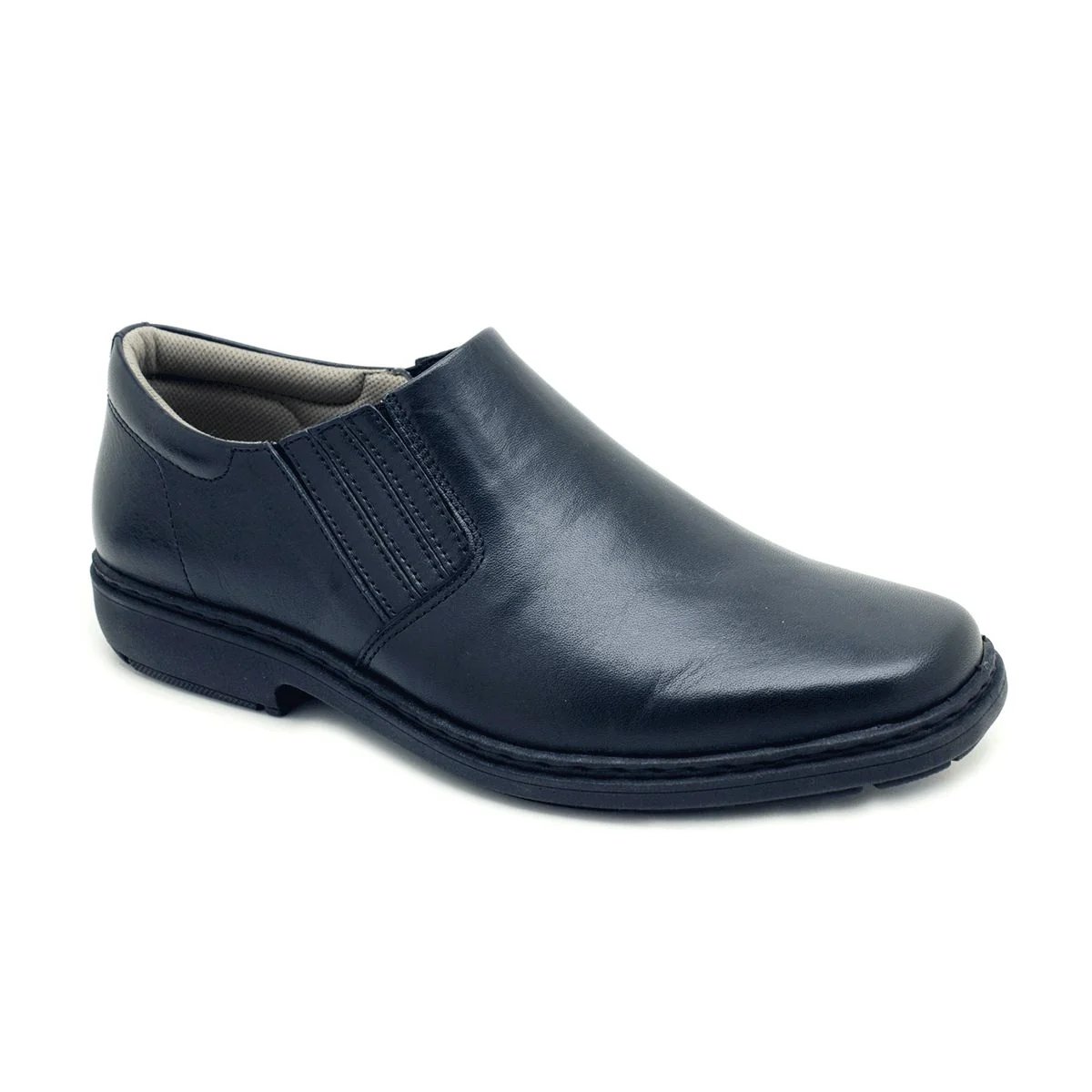 Sapato Masculino em Couro Vudalfor · Preto · 2366