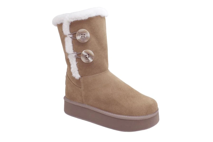 Bota Feminina em Camurça Katurê · Camel · 1456
