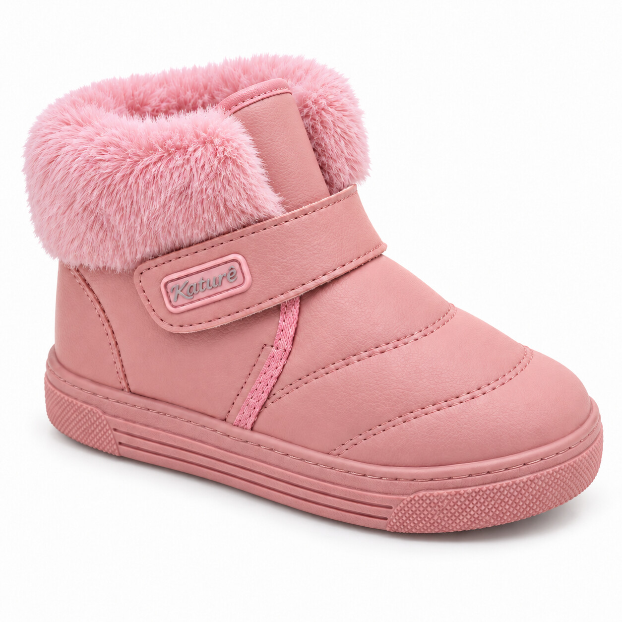 Pantufa Bota Infantil Katurê · Rosa · 705 — foto do produto